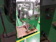 Máquina de recubrimiento de azúcar de acero inoxidable pequeña automática de pulverización por serie